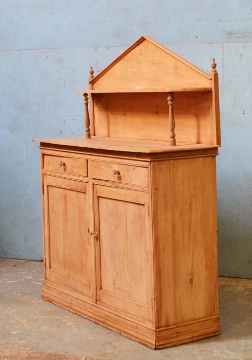 *PINE CHIFFONIER. 1740MM ( 68.5" ) HIGH X 1235MM ( 48.5" ) WIDE X 485MM ( 19" ) DEEP [0] - Image 3 of 3