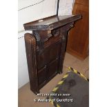 *OAK GOTHIC CLERGY DESK