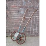 *EDWARDIAN SEED DRILL. HEIGHT 1320MM (52IN) [0]