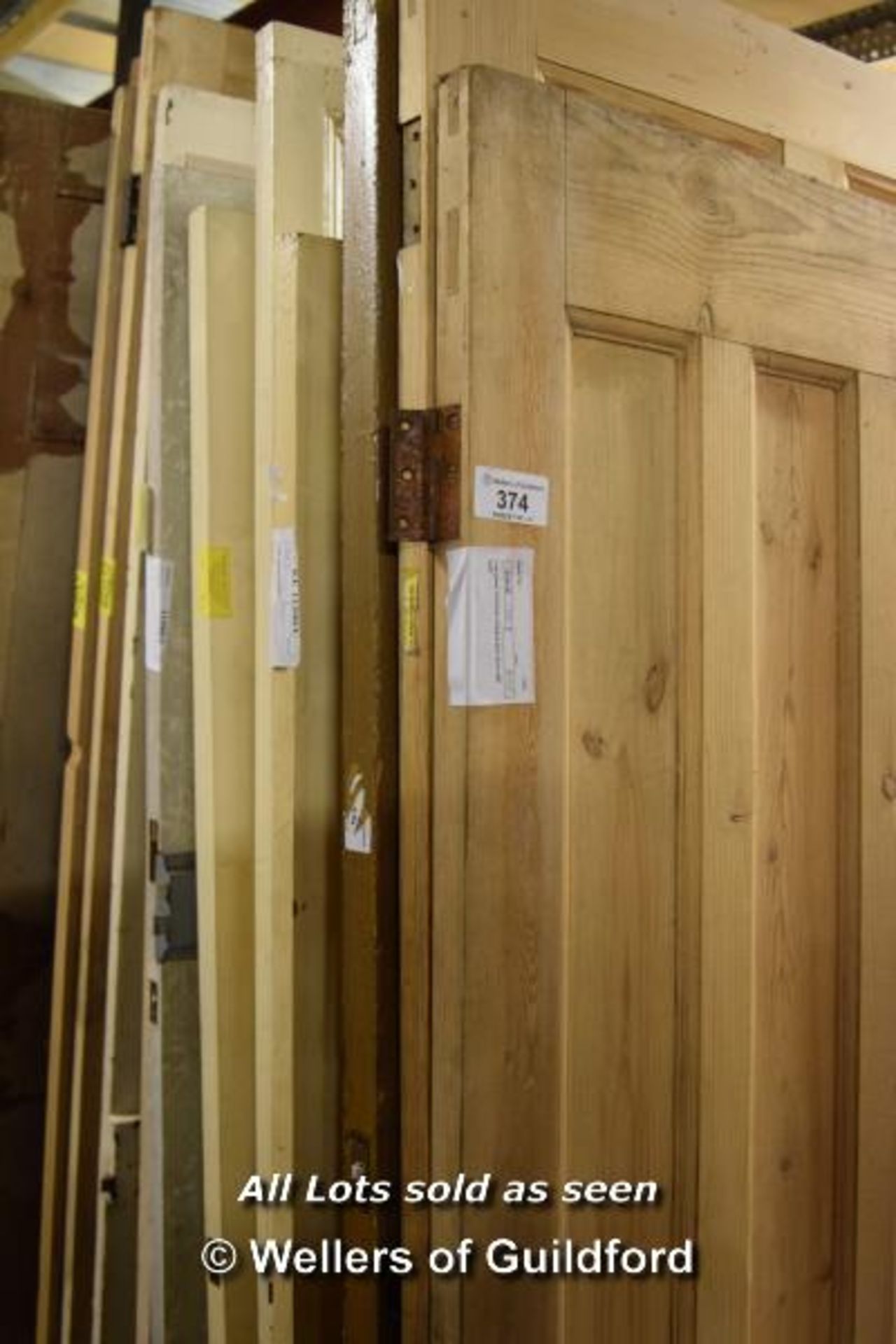 *TEN MIXED DOORS AND CUPBOARD DOORS