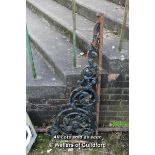 *HEAVY CAST IRON DECORATIVE BRACKET