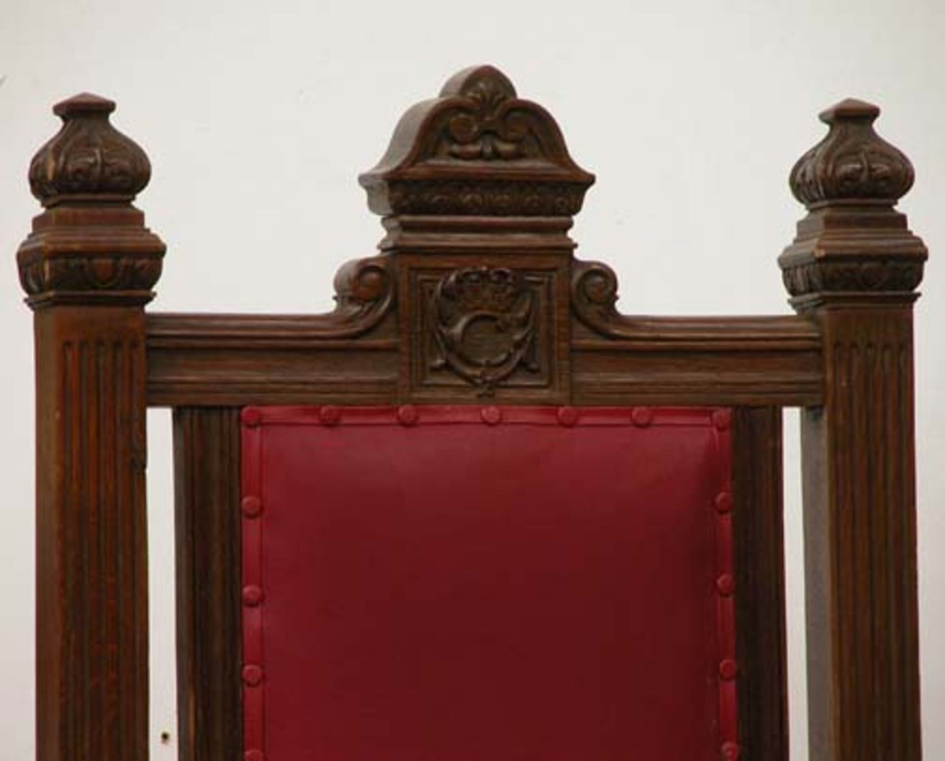 *PAIR OF CARVED OAK CHAIRS, CIRCA 1890. HEIGHT 1315MM (51.8IN) X WIDTH 598MM (23.5IN) X DEPTH - Image 3 of 9