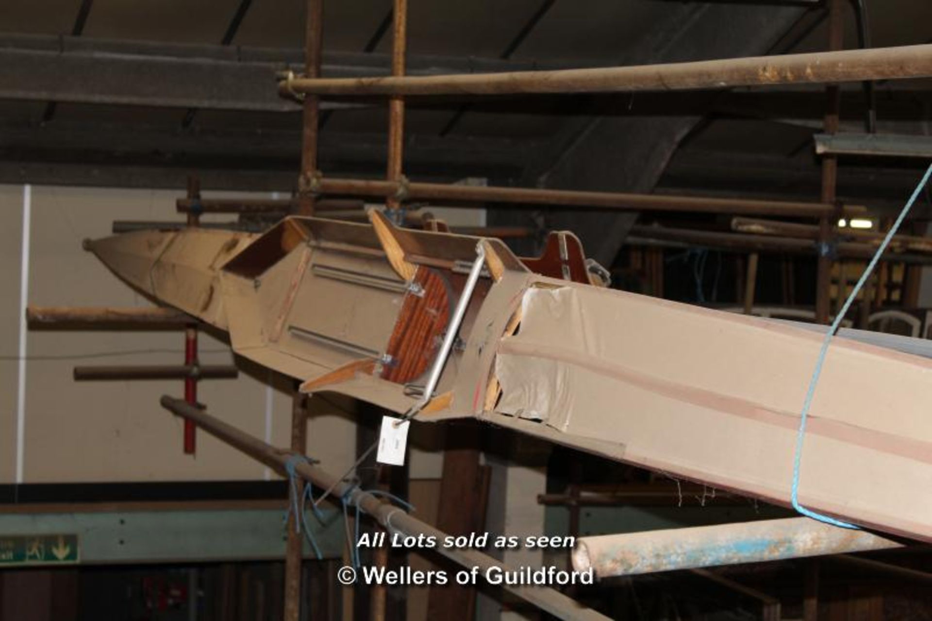 *PAIR OF WOODEN SCULLING BOATS - Image 11 of 15