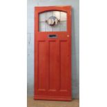 *EDWARDIAN HALF GLAZED FRONT DOOR. 2025MM ( 79.75" ) HIGH X 805MM ( 31.75" ) WIDE [0]