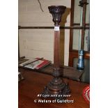 *DECORATIVELY CARVED CANDLE HOLDER