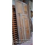 *RUN OF MAHOGANY FIELDED DADO PANELLING