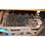 *COLLECTION OF DISMANTLED STADIUM SEATS, TWO PALLETS
