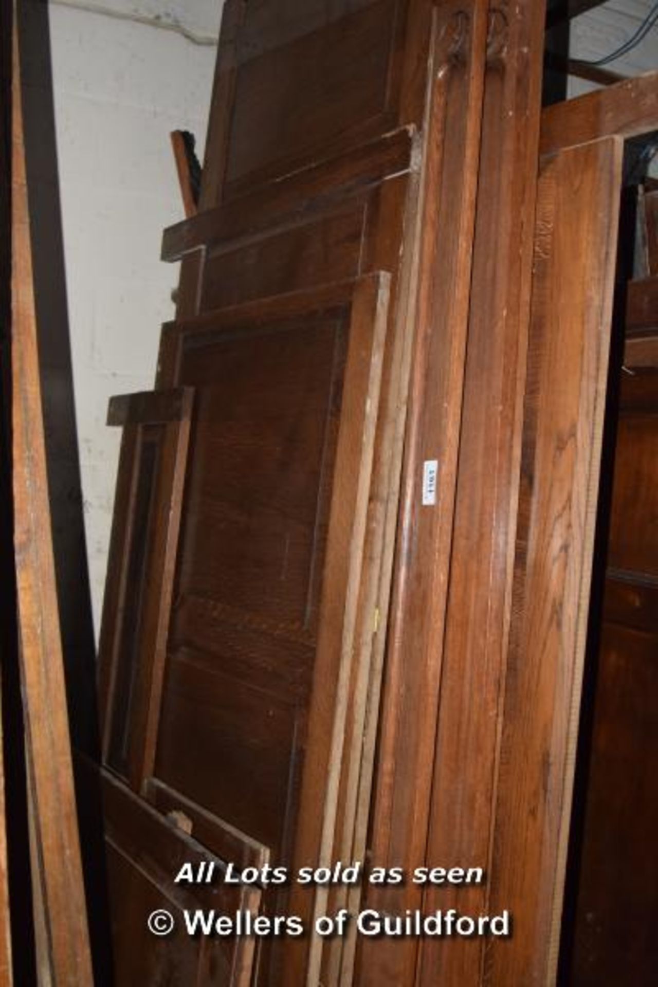 *RUN OF EDWARDIAN STYLE DADO PANELLING