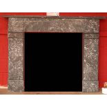 *ST ANNS EDWARDIAN MARBLE FIREPLACE. HEIGHT 1230MM (48.25IN) X WIDTH 1670MM (65.75IN) OF MANTLE X