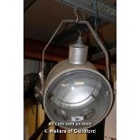 *PAIR OF LARGE FLOOD LIGHTS. 700MM ( 27.5" ) HIGH X 500MM ( 19.75" ) DIAMETER X 360MM ( 14.25" )