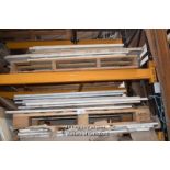 *COLLECTION OF MIXED FLAT MARBLE OVER TWO PALLETS