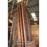 *LARGE QUANTITY OF PITCH PINE PEW BACKS