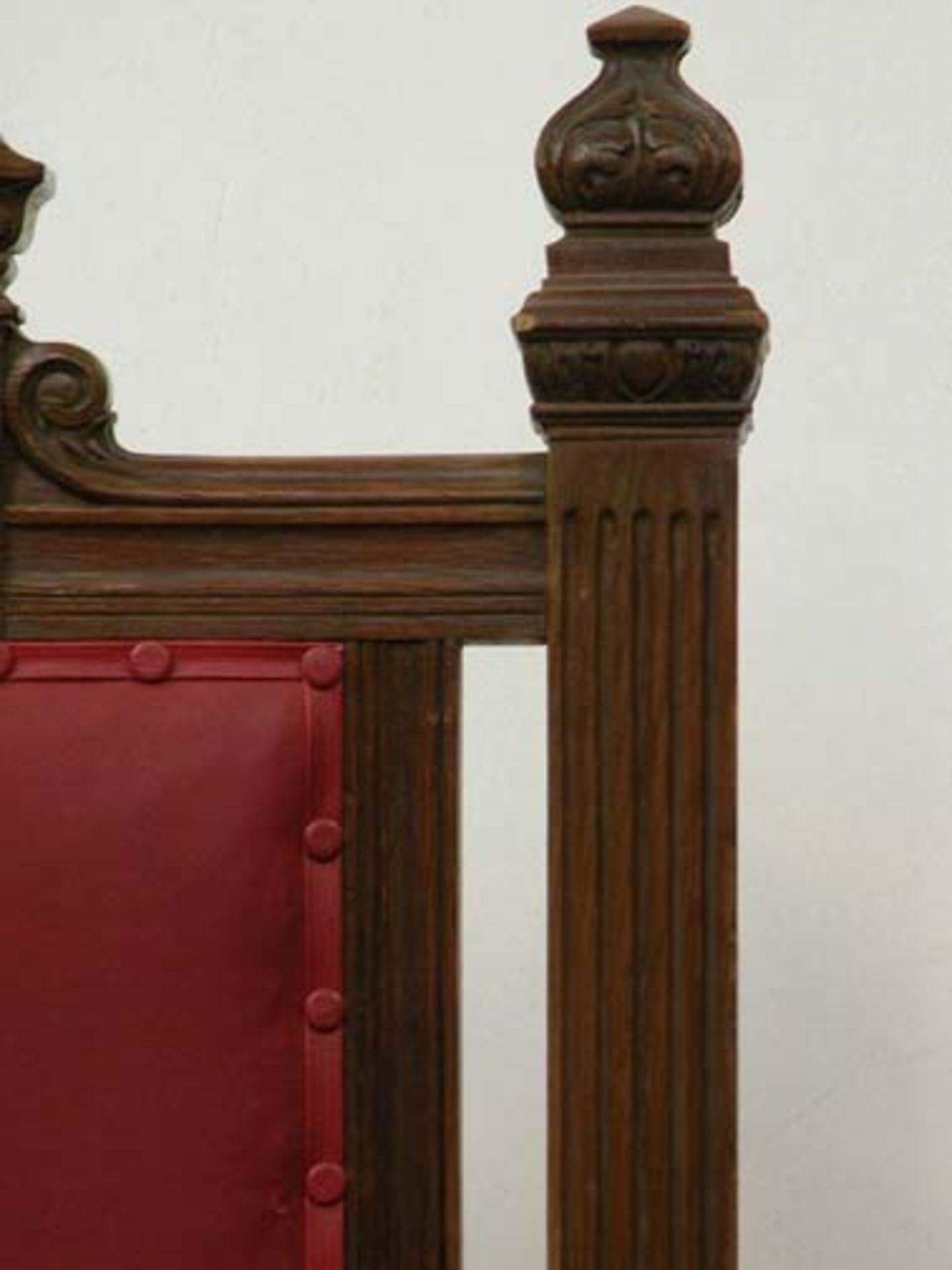 *PAIR OF CARVED OAK CHAIRS, CIRCA 1890. HEIGHT 1315MM (51.8IN) X WIDTH 598MM (23.5IN) X DEPTH - Image 6 of 9