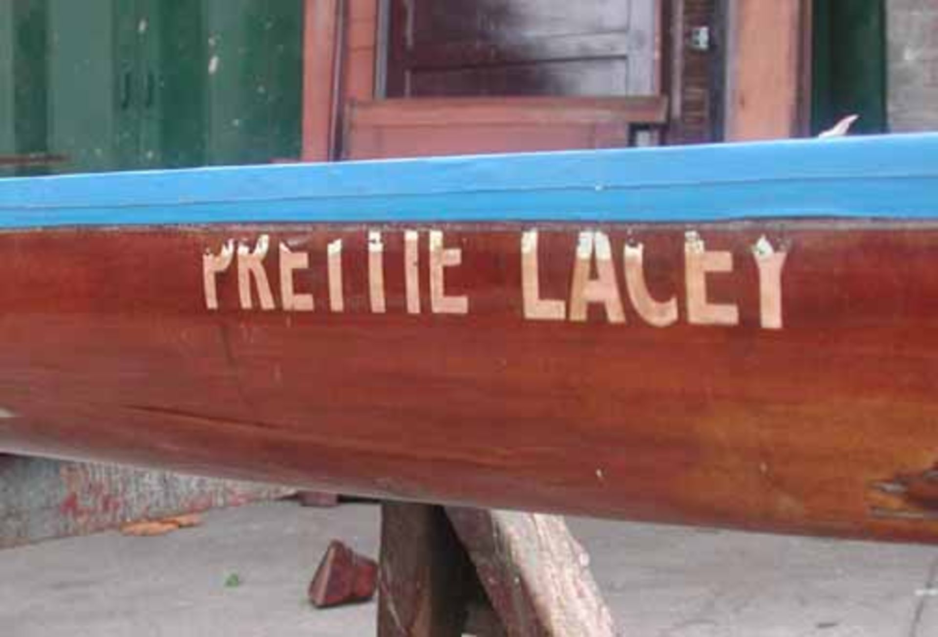 *PAIR OF WOODEN SCULLING BOATS - Image 4 of 15