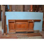 *TEAK BANK COUNTER FRONT