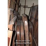 *LARGE QUANTITY OF FLEMISH HARDWOOD TABLE TOPS