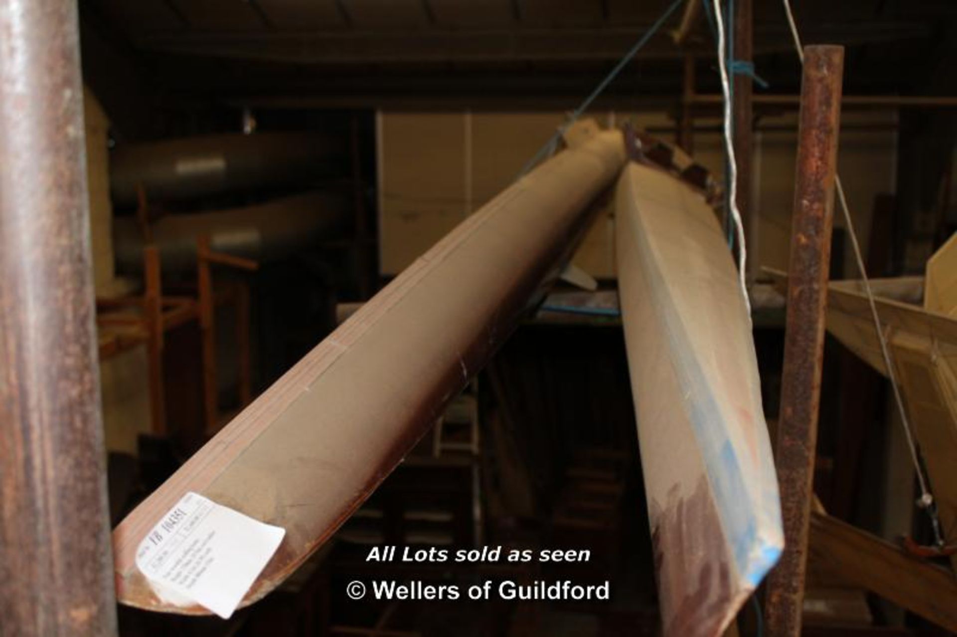 *PAIR OF WOODEN SCULLING BOATS - Image 13 of 15