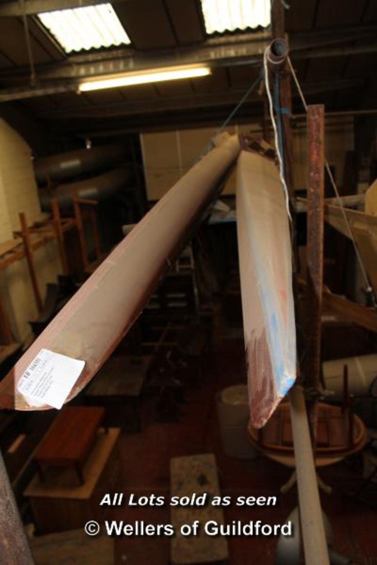 *PAIR OF WOODEN SCULLING BOATS - Image 9 of 15