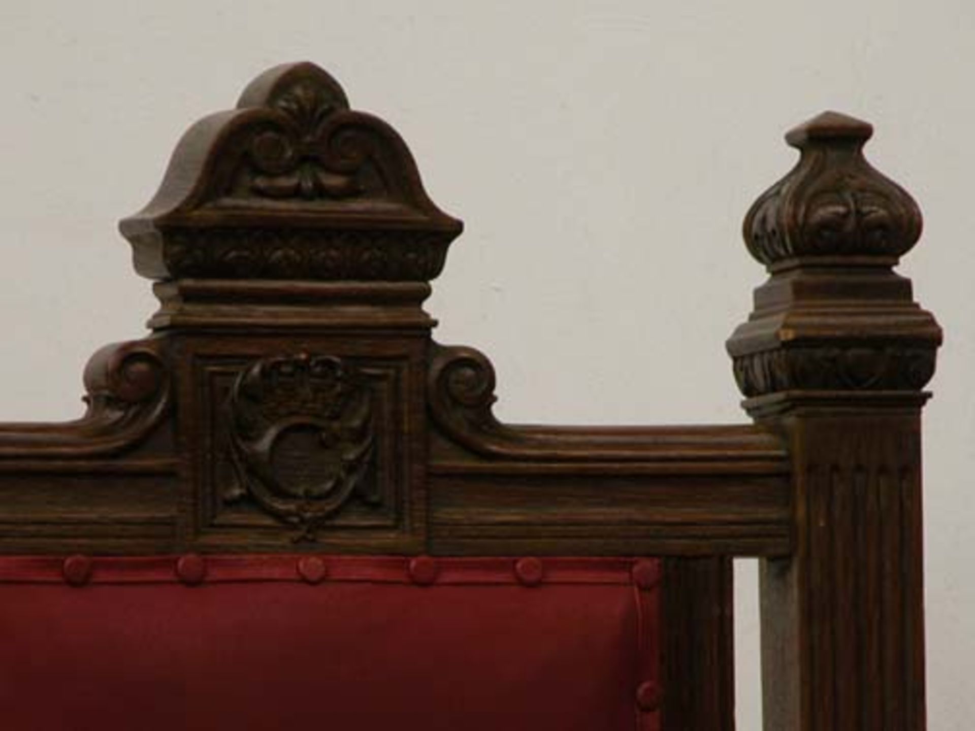 *PAIR OF CARVED OAK CHAIRS, CIRCA 1890. HEIGHT 1315MM (51.8IN) X WIDTH 598MM (23.5IN) X DEPTH - Image 8 of 9