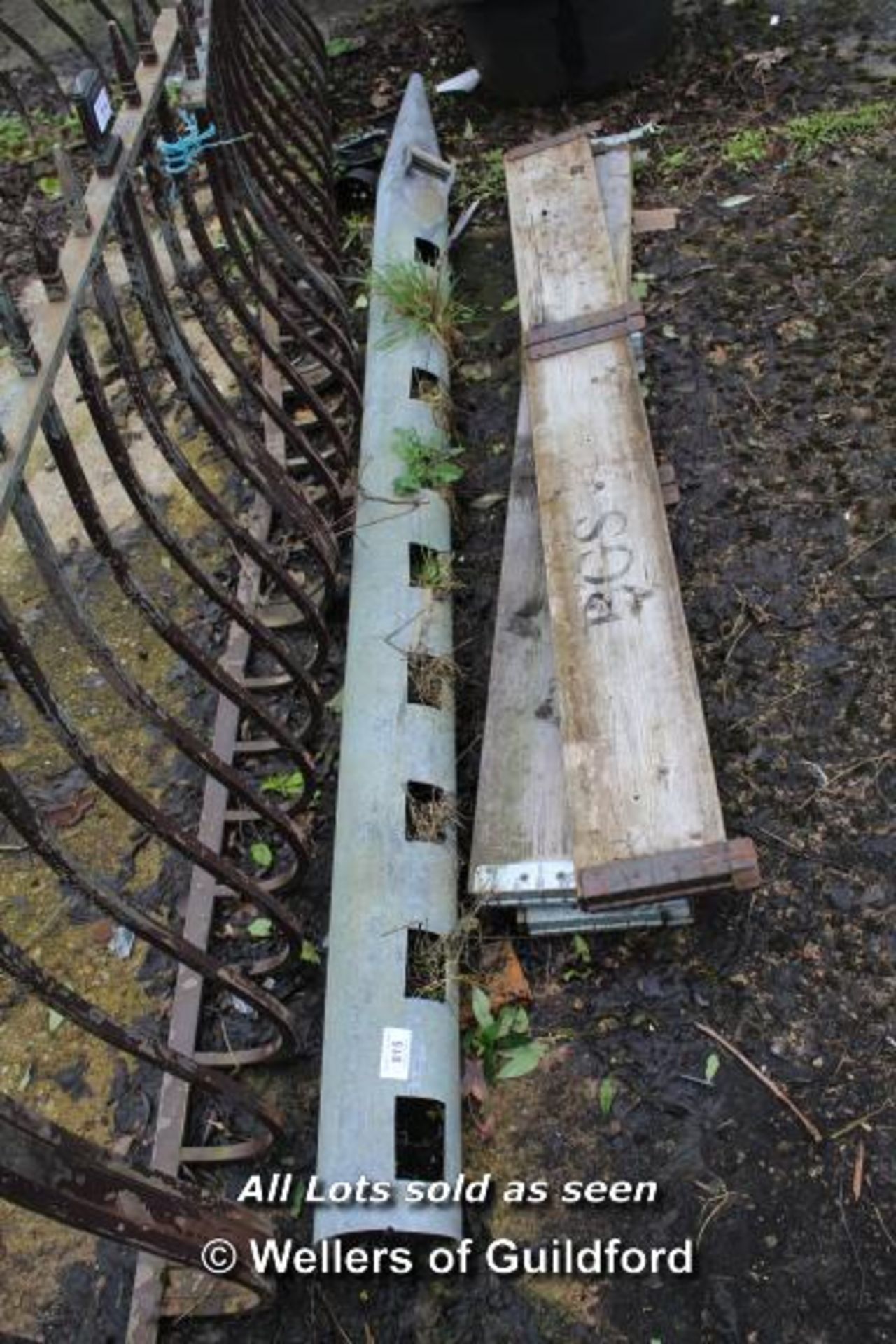 *CHURCH ORGAN PIPE (USED AS A PLANTER)