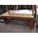 *LARGE PINE TABLE