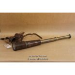 R & J Beck, London, Leather Cased Telescope, Tel Sig Mk Iv, 1915, No. 3828