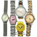 *Five Ladies' Wristwatches