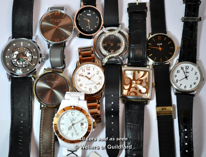 *Bag Of Ten Mixed Wristwatches, Including Limit, Tommy Hilfiger