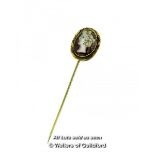 *Mother Of Pearl Cameo Pin, In Box [LQD123]