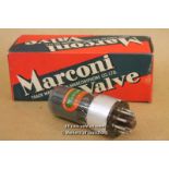 *Marconi Metal Base B36 . 12sn7gt Valve Tube [LQD123]