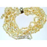 *Multi Strand Bead Necklace [LQD123]