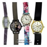 *Four Ladies' Wristwatches, Pulsar, Time Design, Elizabeth Rose, Olivia Burton [552-02/03]