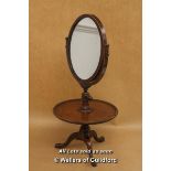 *Small 19th Century Mahogany Tableto Mirror [LQD 117]