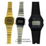 *Three Casio Wristwatches [450-09/03]