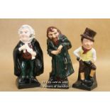 Three Royal Doulton Dickens Figures: Buzfuz, Fagin And Sam Weller (3)