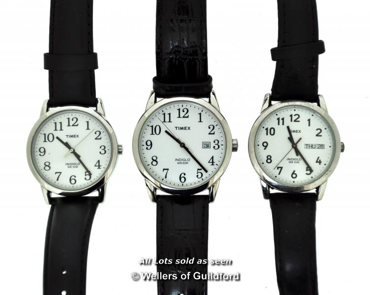 *Three Timex Wristwatches