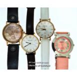 *Four Wristwatches, Including Pierre Lannier, Girl Only, Ousda (No Glass) [113-09/03]