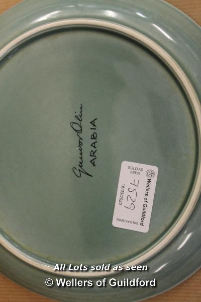 Two Gunvor Olin Arabia Plates, The Largest 31.5cm Diameter; Poole Pottery Plate, 27cm Diameter; - Image 9 of 9