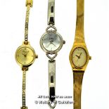 *Three Ladies' Wristwatches, Sekonda, Limit, Infinite [545-02/03]