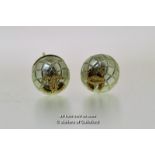 *Chanel Ear Studs, Boxed [LQD 117]