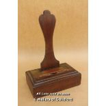 *Victorian Mahogany Charger / Plate Stand, Treen [LQD123]