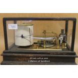 Curry & Paxton, Liverpool, Barograph In Wooden Case, 22cm