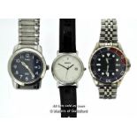 *Three Wristwatches, Timex, Seiko, Pulsar