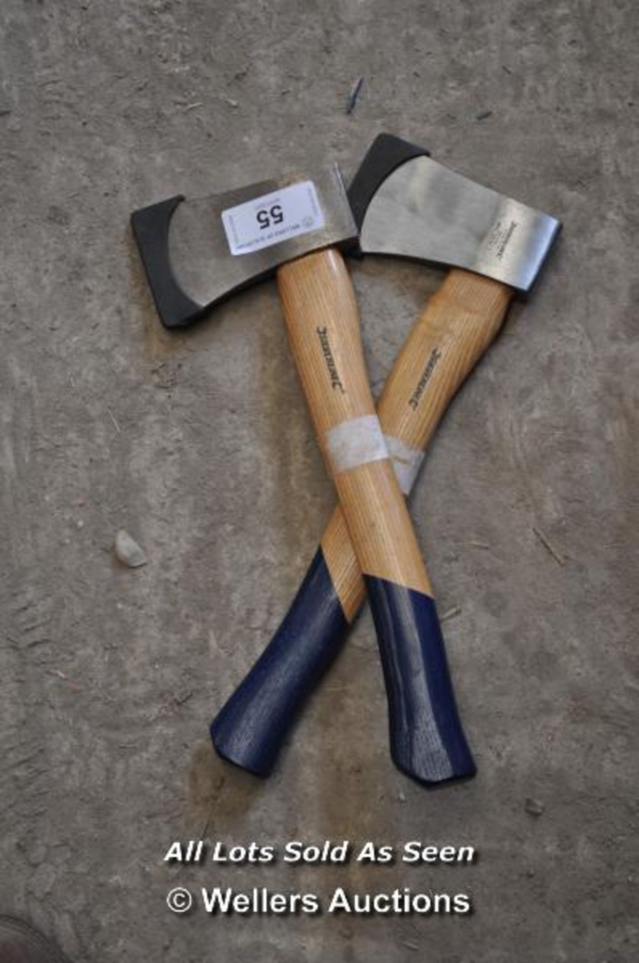 X2 NEW SILVERLINE HAND AXES