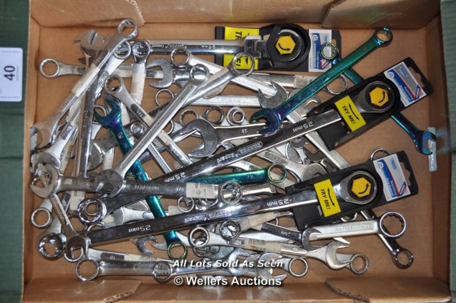 LARGE QUANTITY OF SPANNERS INC. DRAPER - Image 2 of 2