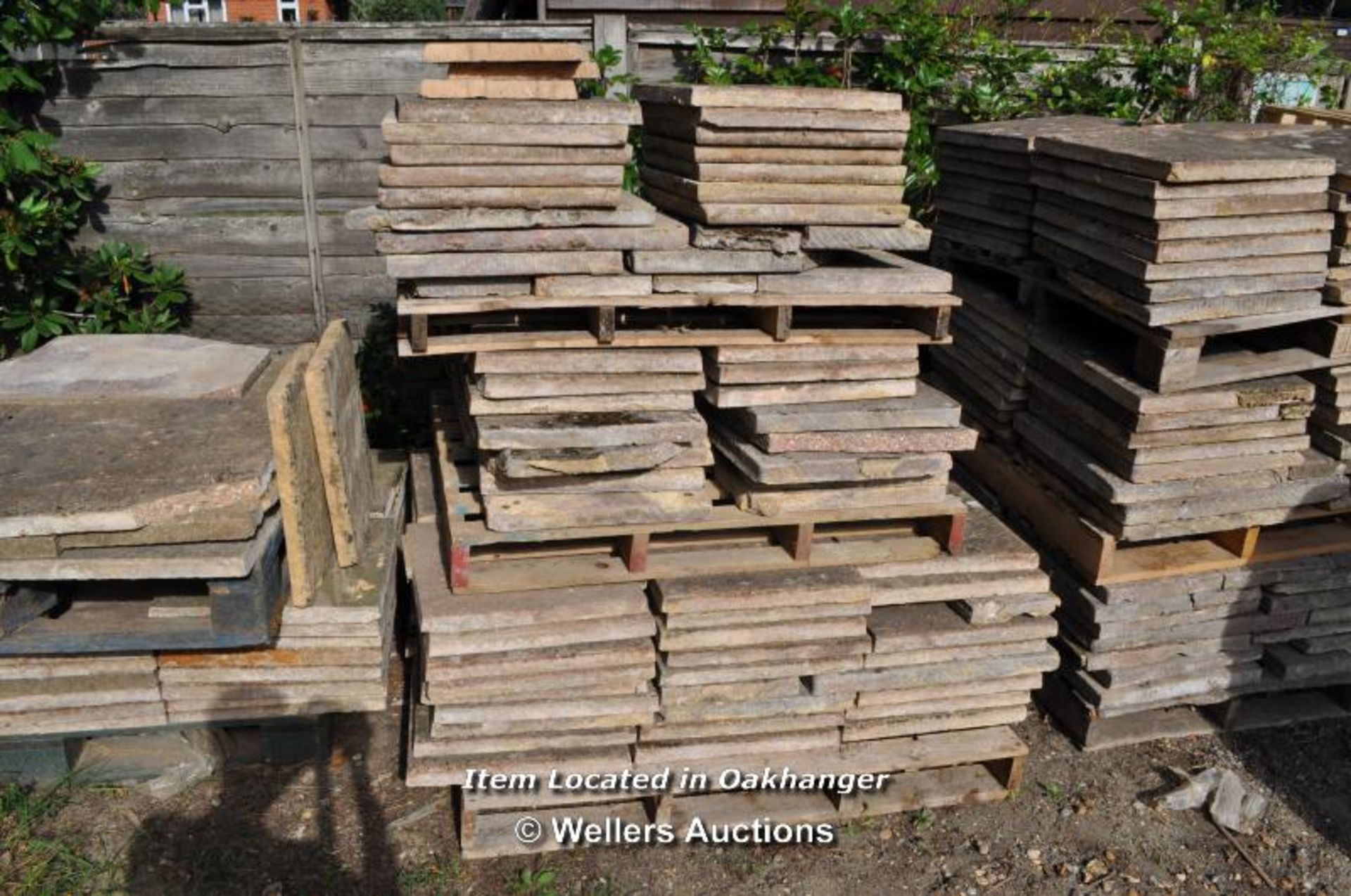 APPROX 85 SLABS, MOSTLY 17.5" THOUGH SIZES VARY