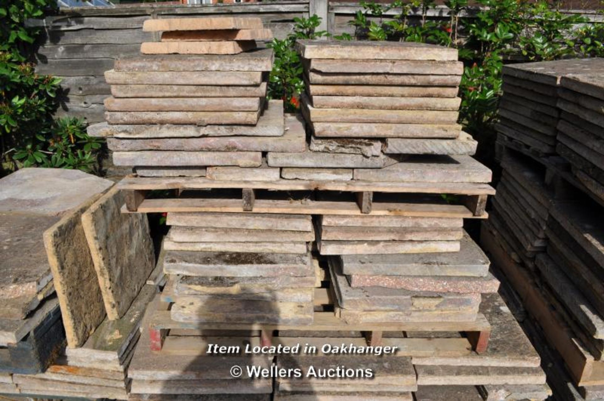 APPROX 85 SLABS, MOSTLY 17.5" THOUGH SIZES VARY - Image 2 of 2