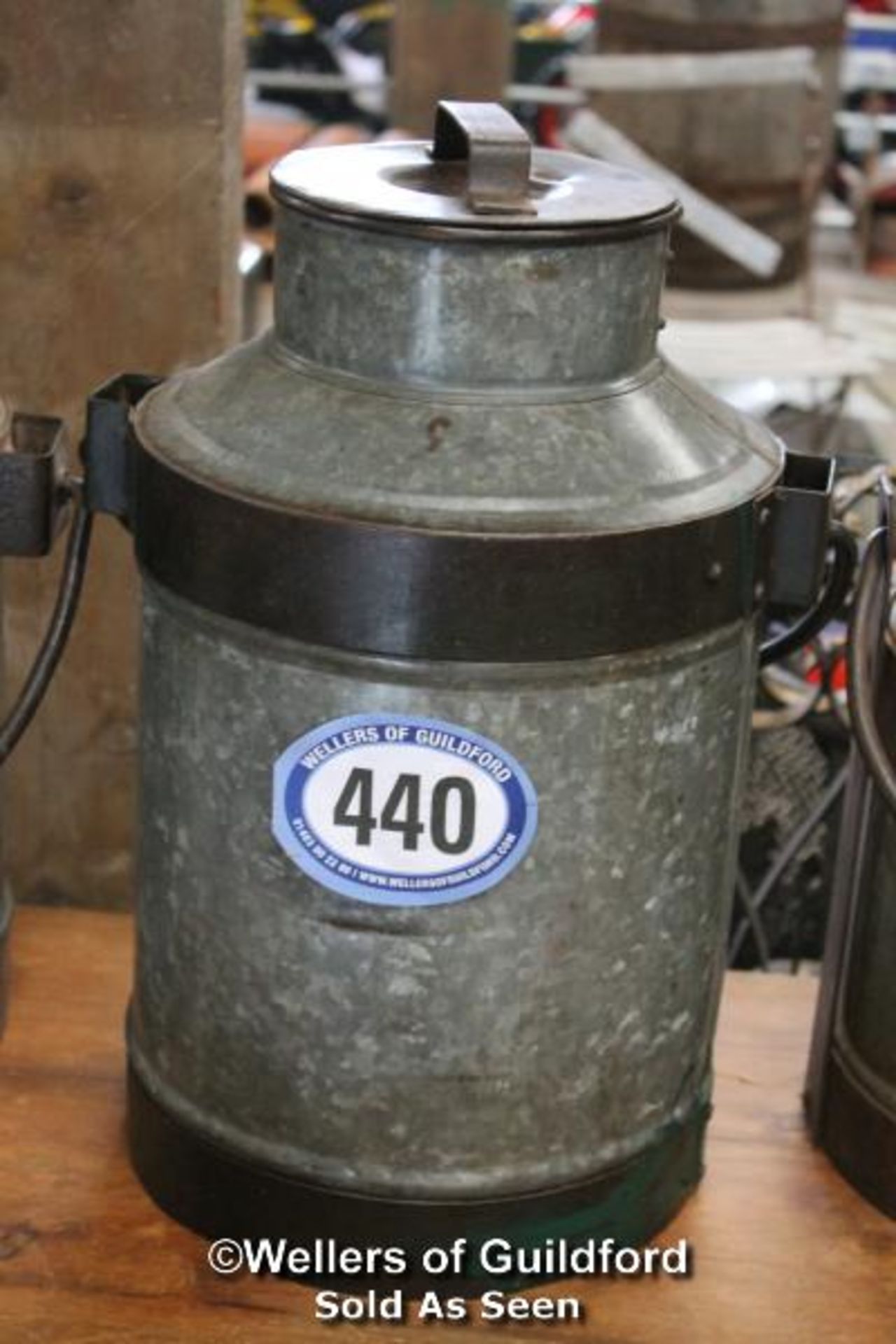 *MILK CHURN H18"