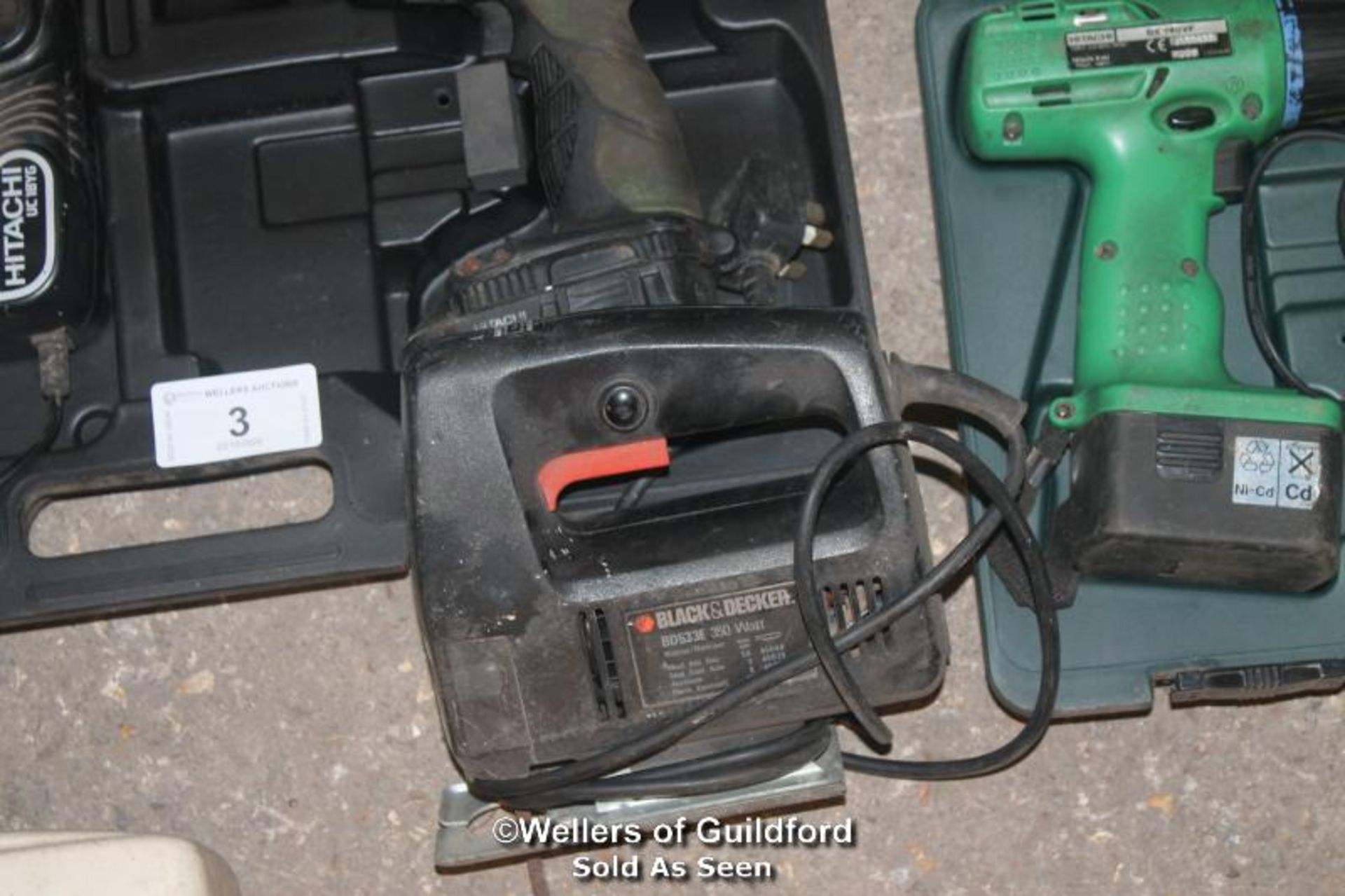 "HITATCHI DV18DVC2 DRILL WITH BATTERY AND CHARGER - HITATCHI D514DF DRILL WITH BATTERY AND - Image 4 of 4