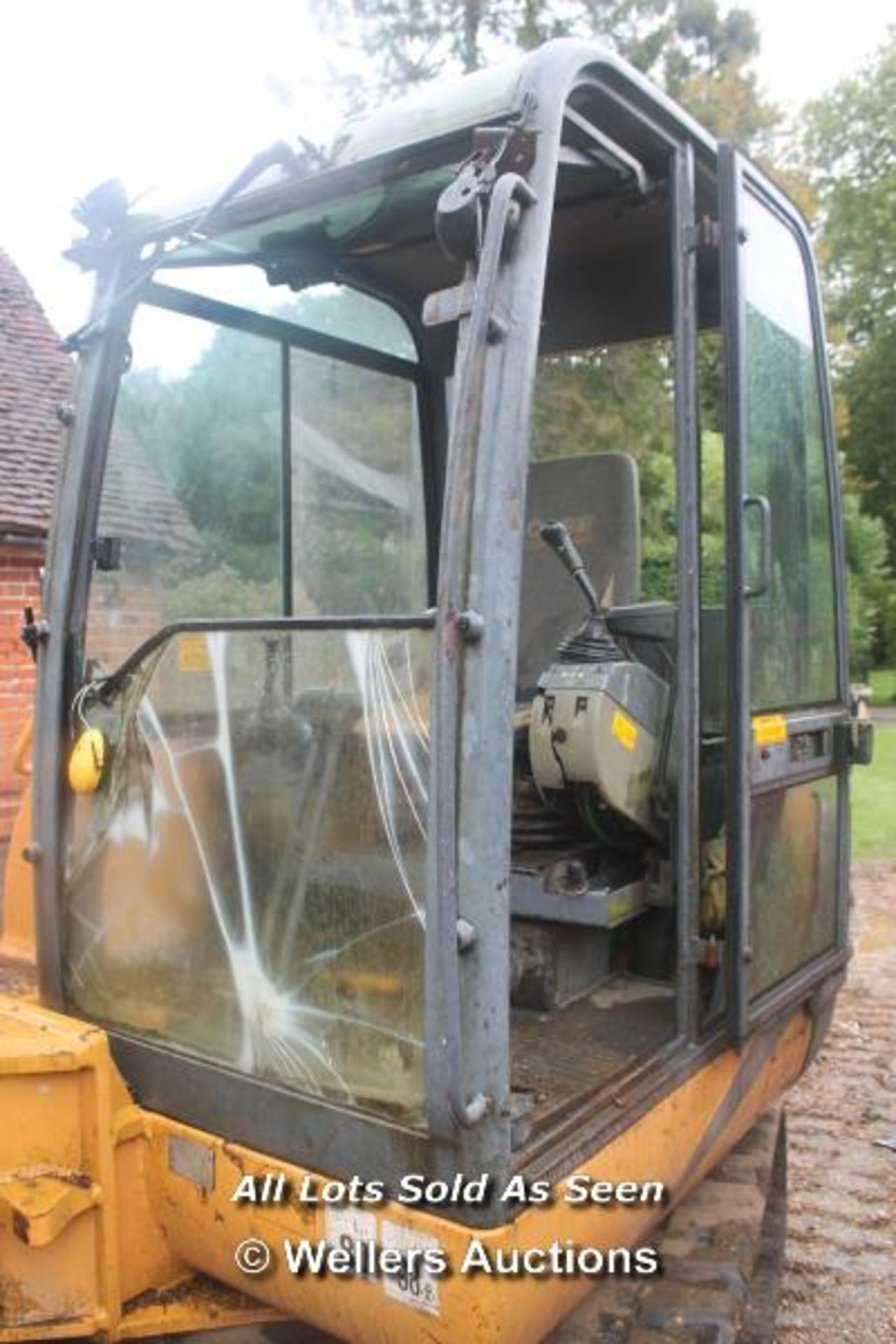 CASE CX50 6T DIGGER - APPROX 5867 HOURS - RUNNER - DOES NOT INCLUDE BALE SPIKE ATTACHMENT - Image 4 of 7